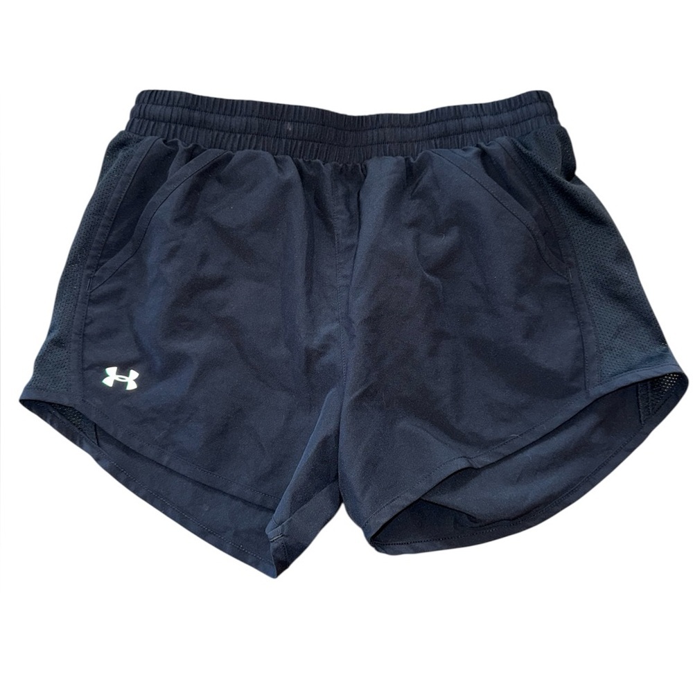 Under Armour Women's Black Drawstring Loose Fit Athletic Shorts XS
